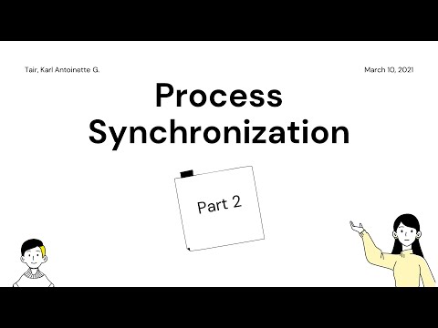 Operating System Concepts, 8th Edition - Process Synchronization (Part 2)