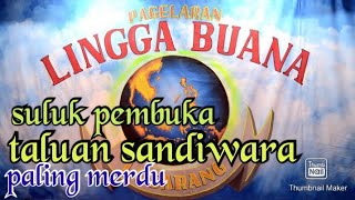 suara merdu sinden lingga buana (suluk pembuka) taluan#seniindramayu