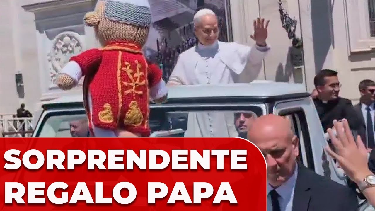 el-sorprendente-regalo-que-recibi-el-papa-le-n-xiv-de-un-ni-o-youtube