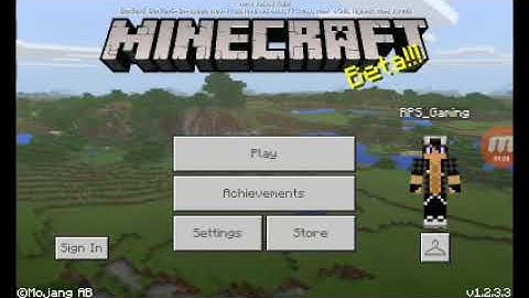 Minecraft Pocket Edition 1.2.3.3v BETA IS OUT!