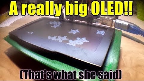 2.7" OLED Display from DFRobot