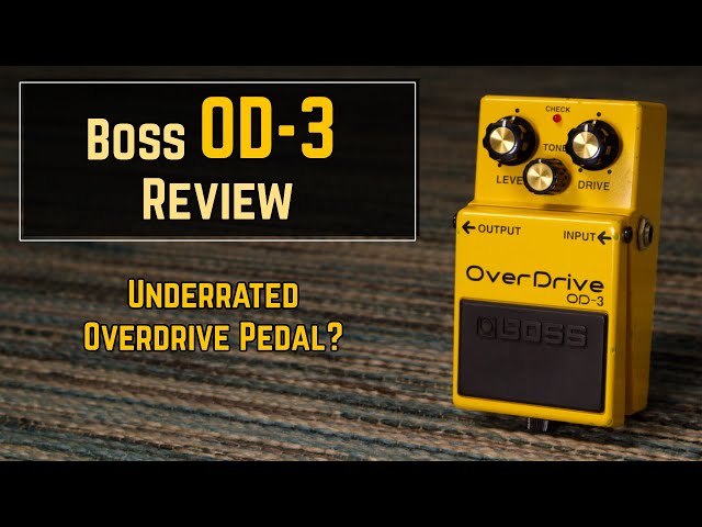 Why The Boss OD-3 Is My Benchmark Overdrive Pedal - YouTube