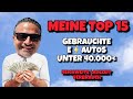 GEBRAUCHTE Elektroautos unter 40.000€  Meine Top 15 Autos für Umsteiger!