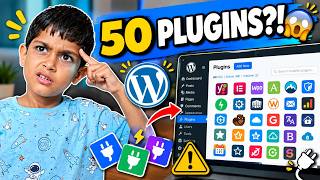 WordPress Plugins Kya Hote Hain 🔌 5 Best Free Plugins for Beginners