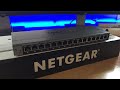 Netgear GS116E 16-Port Smart Switch Unboxing