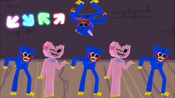 FNF Character Test | Gameplay VS Minecraft Animation | VS Huggy Wuggy