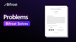 Bifrost - A Solution For Crypto