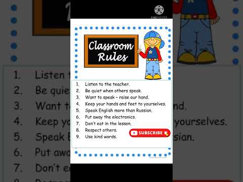 Classroom Rules in