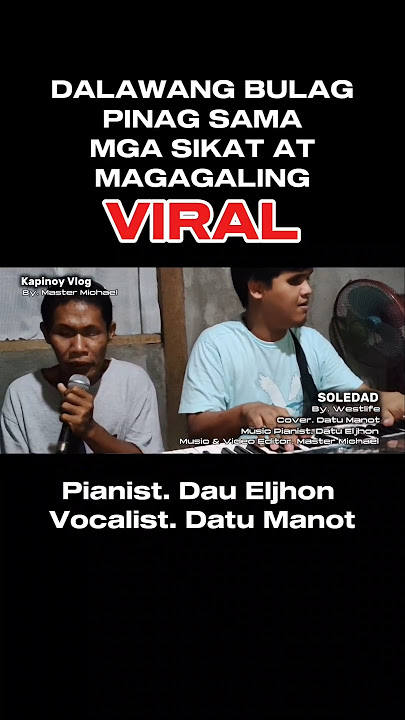 DALAWANG PINAKA MAGALING SA MINDANAO cover. Datu Manot & Datu Eljhon #trending #viral