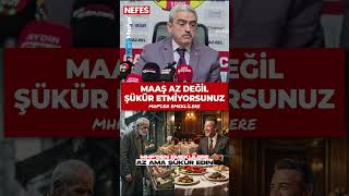 Mhpli̇ Başkan Emekli̇yi̇ Firçaladi Emekli Maaşı Az Değil, Siz Şükürsüzsünüz