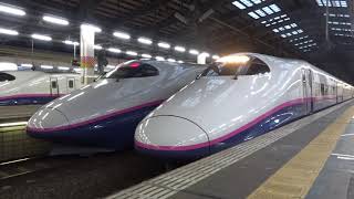 上越新幹線E2系「とき」　新潟駅発車