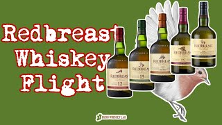 Redbreast Irish Whiskey Flight