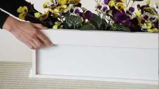 Composite Window Boxes - Made of Rot-Proof Cellular PVC