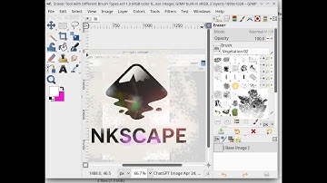 GIMP: Eraser Tool with Different Brush Types – Create Stunning Effects!