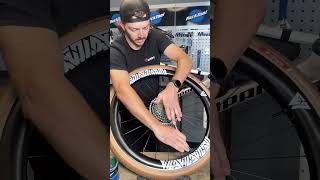 Dreamy wheel build with @lightbicycle 😍⁠