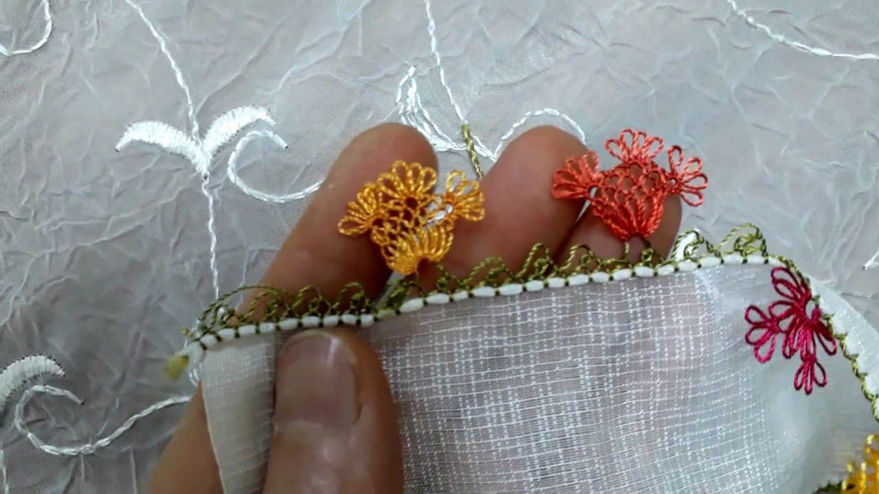 Kolay Karanfil Igne Oyasi Modeli Anlatimli Oya Ornekleri Oya Isi Bahar