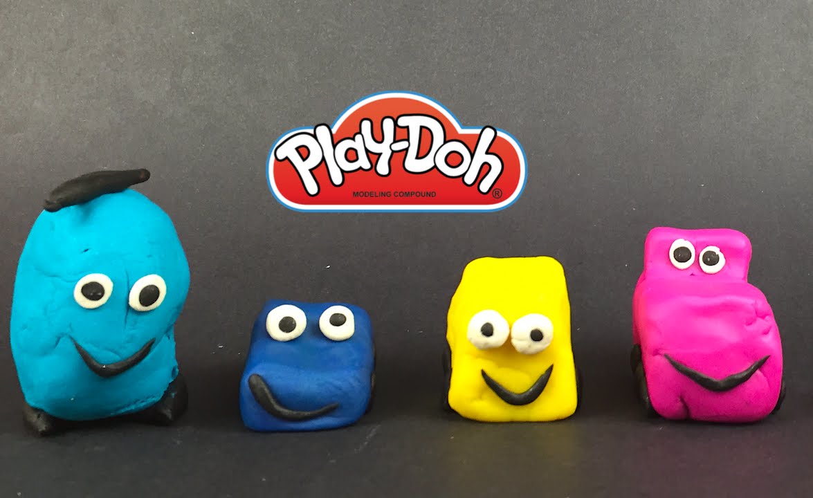 PlayDoh Surprise Toy Vehicles with Peppa Pig George Disney Cars Mater Paw Patrol Rubble - YouTube