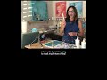 My favorite tools for creating texture in acrylic paintings.