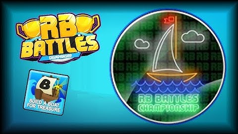 Roblox RB Battles Season 2: Event Badge (Build a Boat for Treasure)