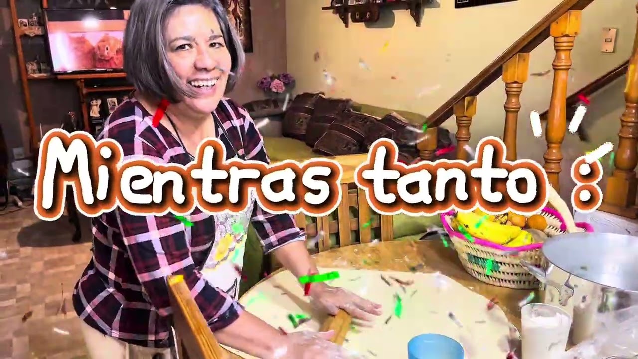 Tortita de haba y camarón perfecta! 