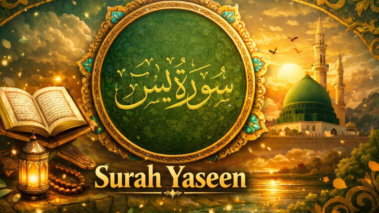 Surah Yaseen LIVE | Beautiful Quran Recitation by Abu Ubayda | Heart Touching Tilawat