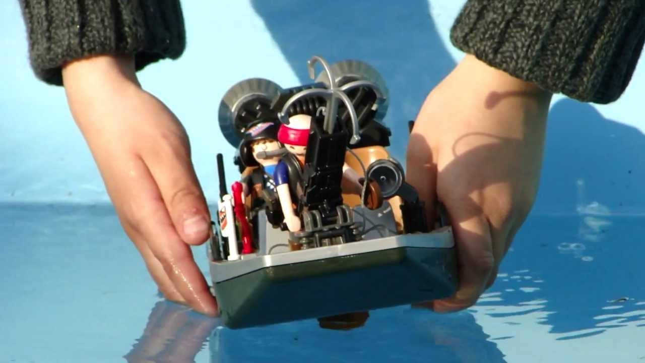 PLAYMOBIL moteur bateau playmobil 