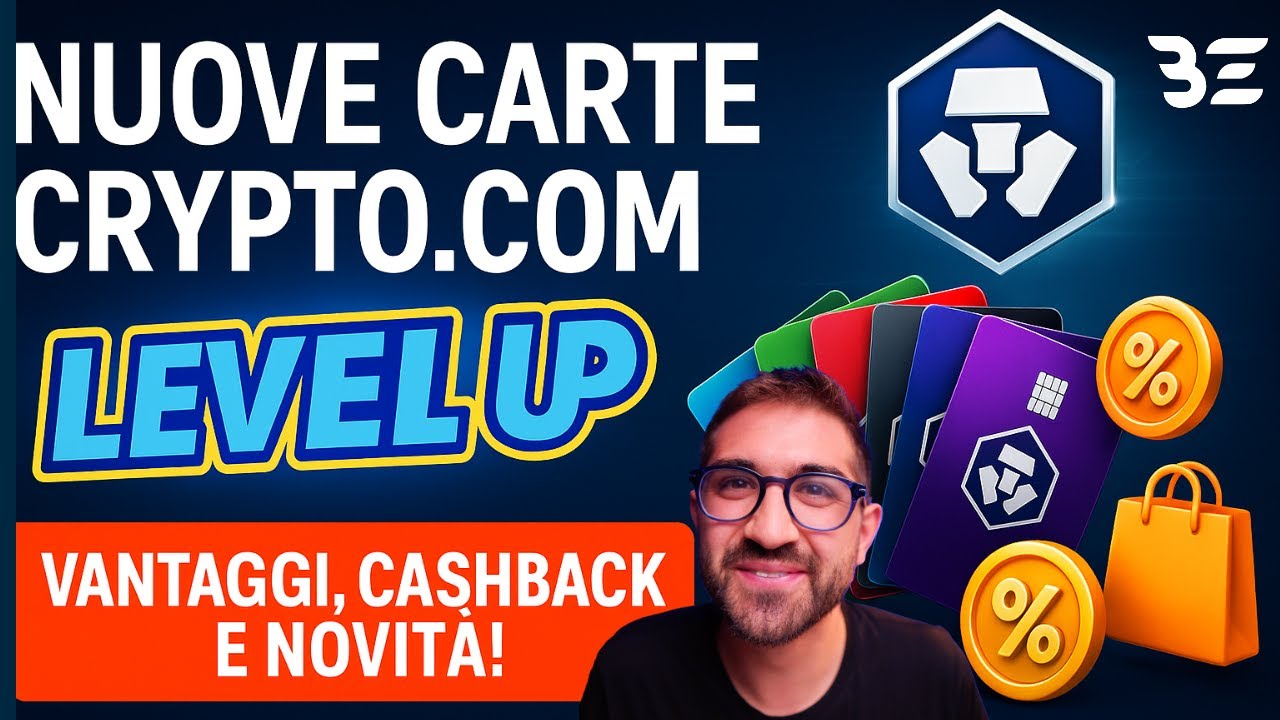 CRYPTO.COM: GUIDA DEFINITIVA ai MACRO AGGIORNAMENTI 2026 (Level up, carte,  vantaggi)