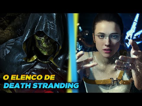 O Elenco de Death Stranding - Troy Baker & Margaret Qualley 