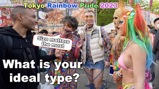 What is your type? Asking at Tokyo Rainbow Pride 2023