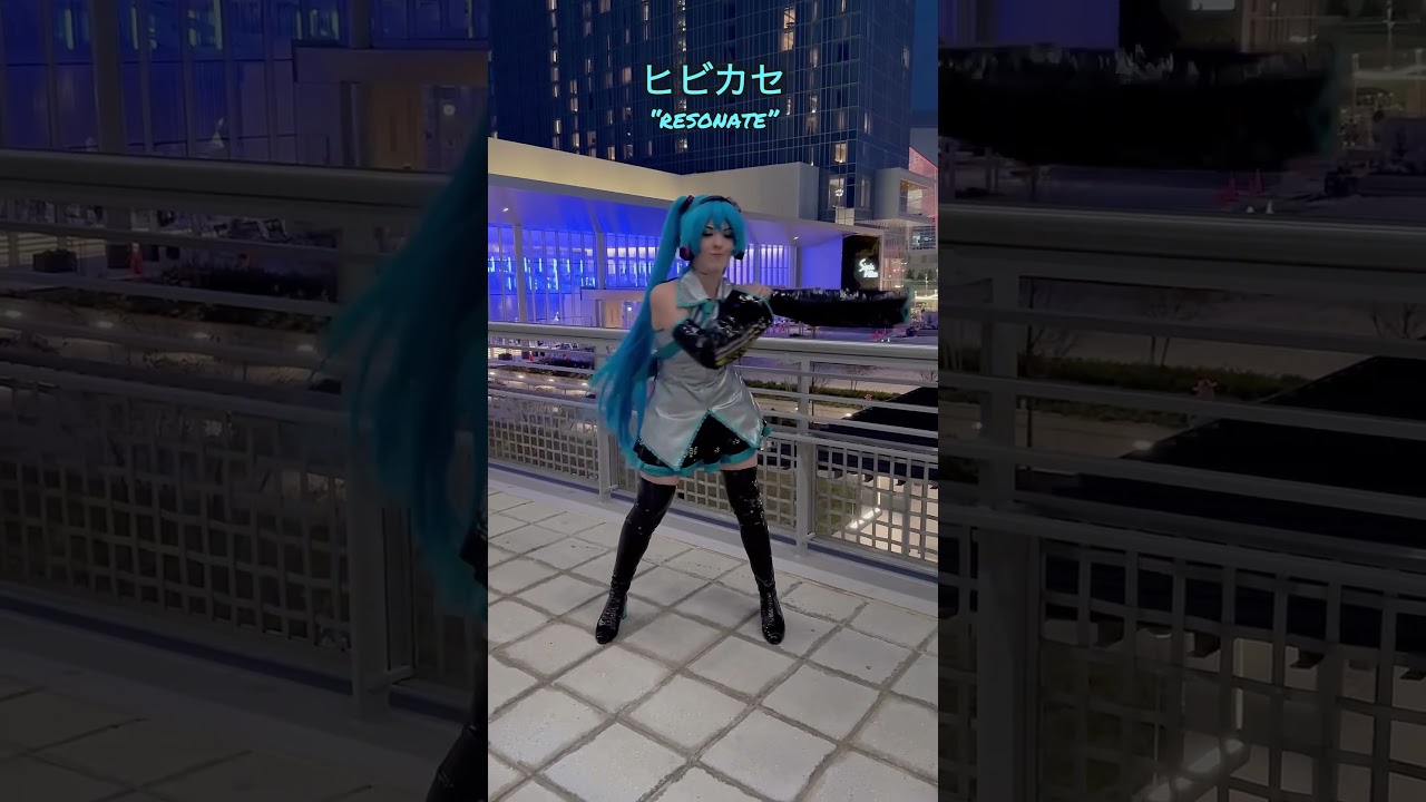 From AWA~ Full dance is on Instagram @elleenchantedcosplay 🩵🫶🏻🎶 #hatsunemiku #vocaloiddance