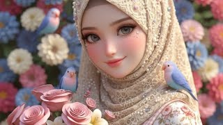 Tutorial Cara Edit Foto Cantik Mengengam Bunga Latar belakang Bunga Bunga Cantik #viral #bunga  screenshot 2