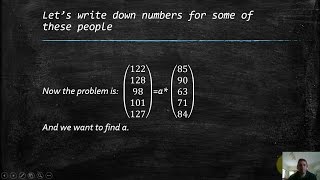 quantum linear regression   lesson 2   basic linear regression