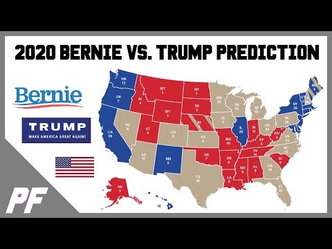 2020 Election prediction map