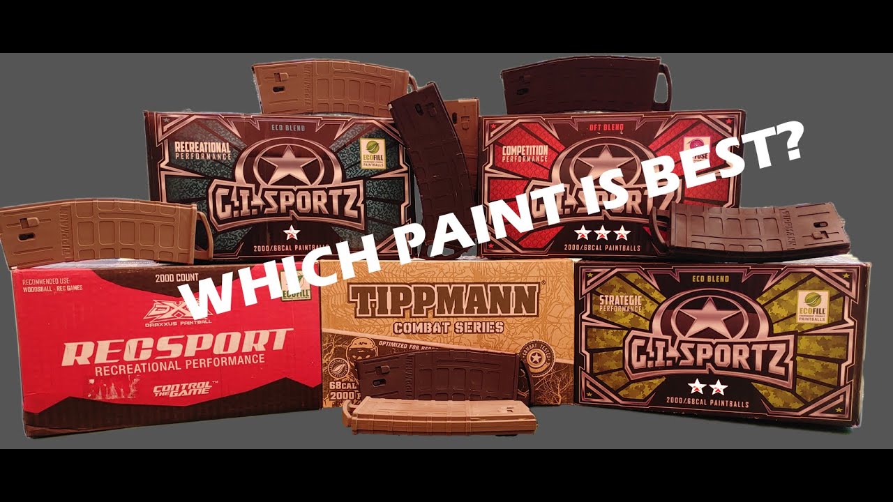 Best Paintball Ammo for MagFed! YouTube
