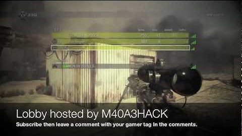 Modern Warfare 2 Modded 10th Lobby hosted daily! (Subscribe for invite)!