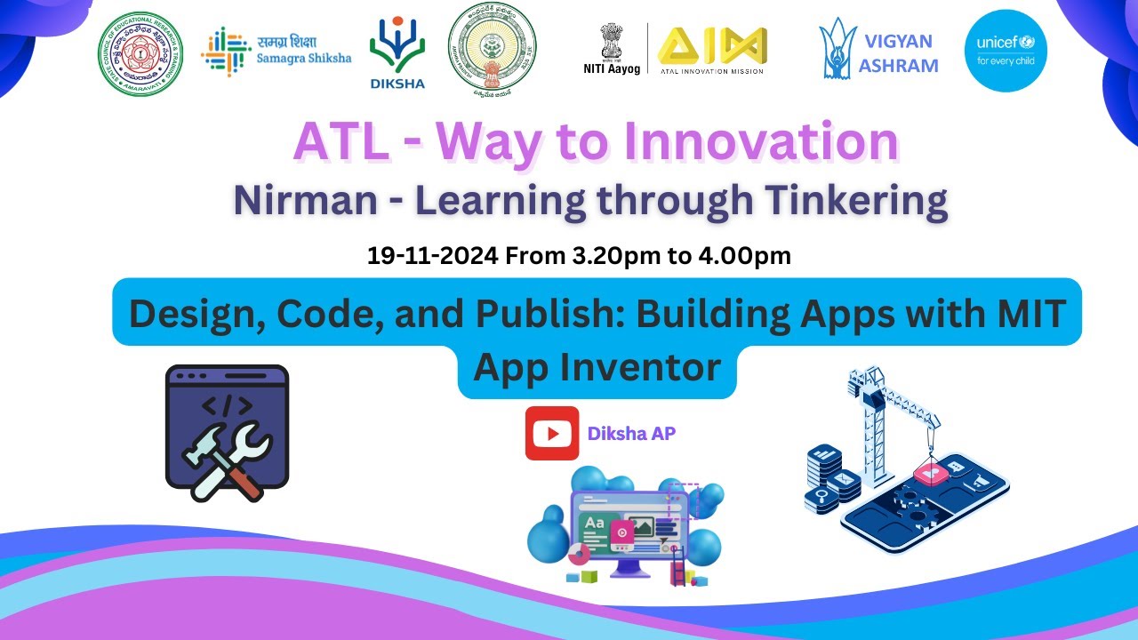 DESIGN, CODE AND PUBLISH: BUILDING APPS WITH MIT APP INVENTOR - YouTube