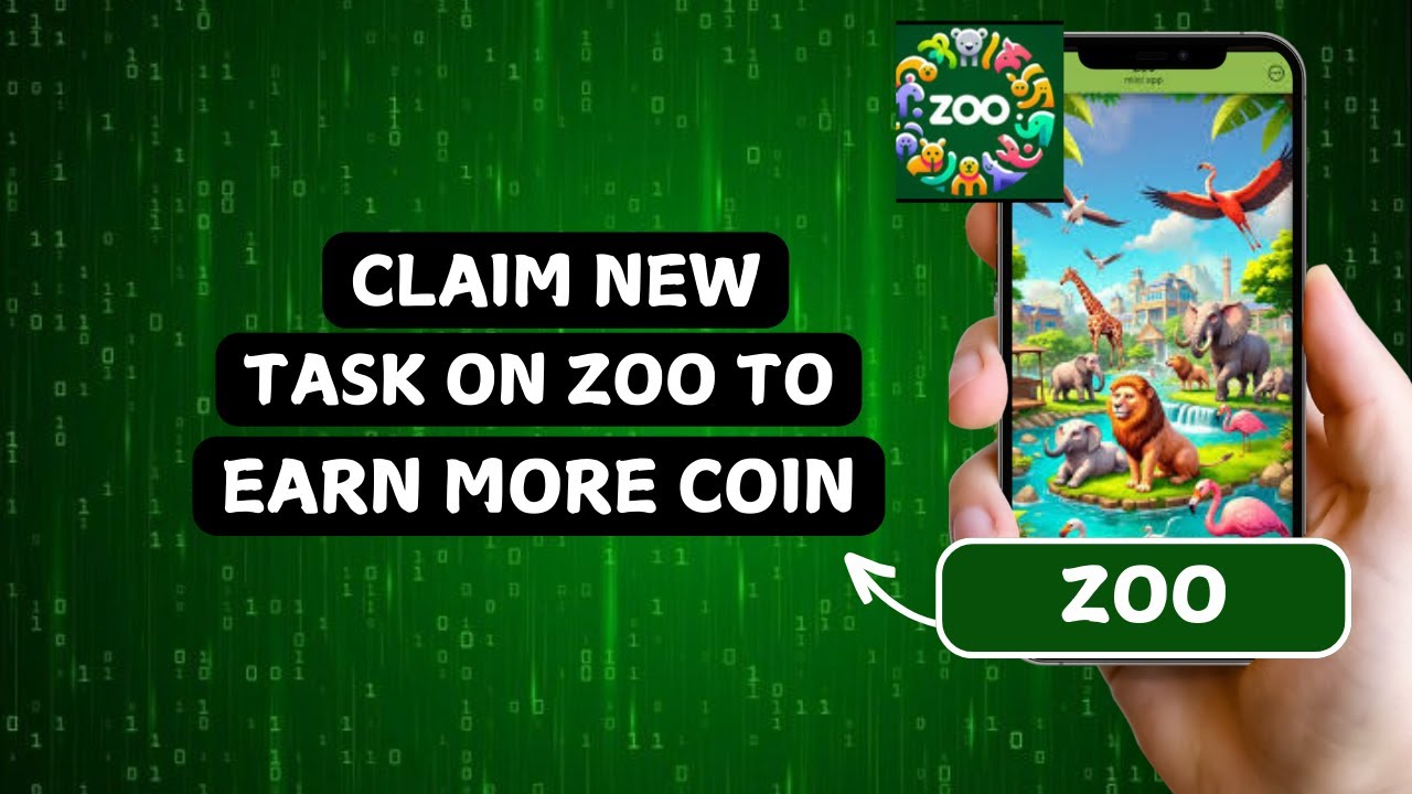 How to Claim New Tasks on Zoo and Earn More Coins - YouTube