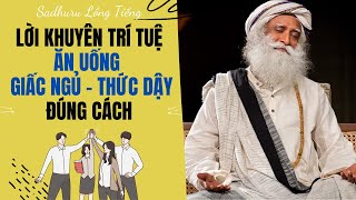 Lời Khuyên Cho Việc  Ăn Uống - Giấc Ngủ - Thức Dậy Đúng Cách | Sadhguru Lồng Tiếng #102