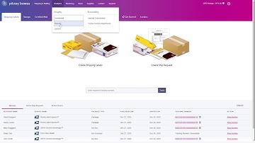 Creating a report in PitneyAnalytics