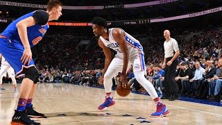 Joel Embiid vs Knicks (11/01/2017) - 21 Pts, 14 Rebs!