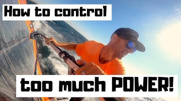 How to handle too much POWER! Windsurf Ride-Along Sessions with Cookie