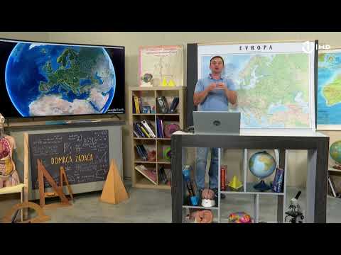 Domaća zadaća za 7. razred: Geografija - Europa - jezera i obale Europe