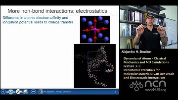 nanoHUB-U Atoms to Materials L3.3: Interatomic Potentials for Molecular Materials