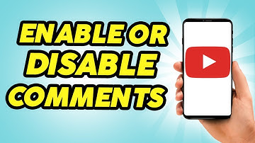 How to Enable or Disable Comments on YouTube Studio   2025