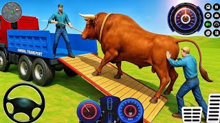 Animal Transportation Cargo Truck Driving 3D-US Animal TaTa Truxk Transport 2025 - Andriod Gameplay screenshot 4