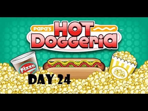 Papa's Hot Doggeria - Day 24 (Rank 15) - Wally 