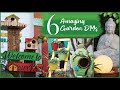 #gardendiy #Planters #birdhouse   #mybulbulbag 6 Amazing Garden DIYs | Birdhouse DIY