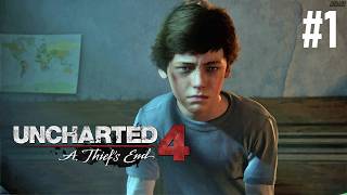 Uncharted 4: A Thief's End Walkthrough Gameplay #1