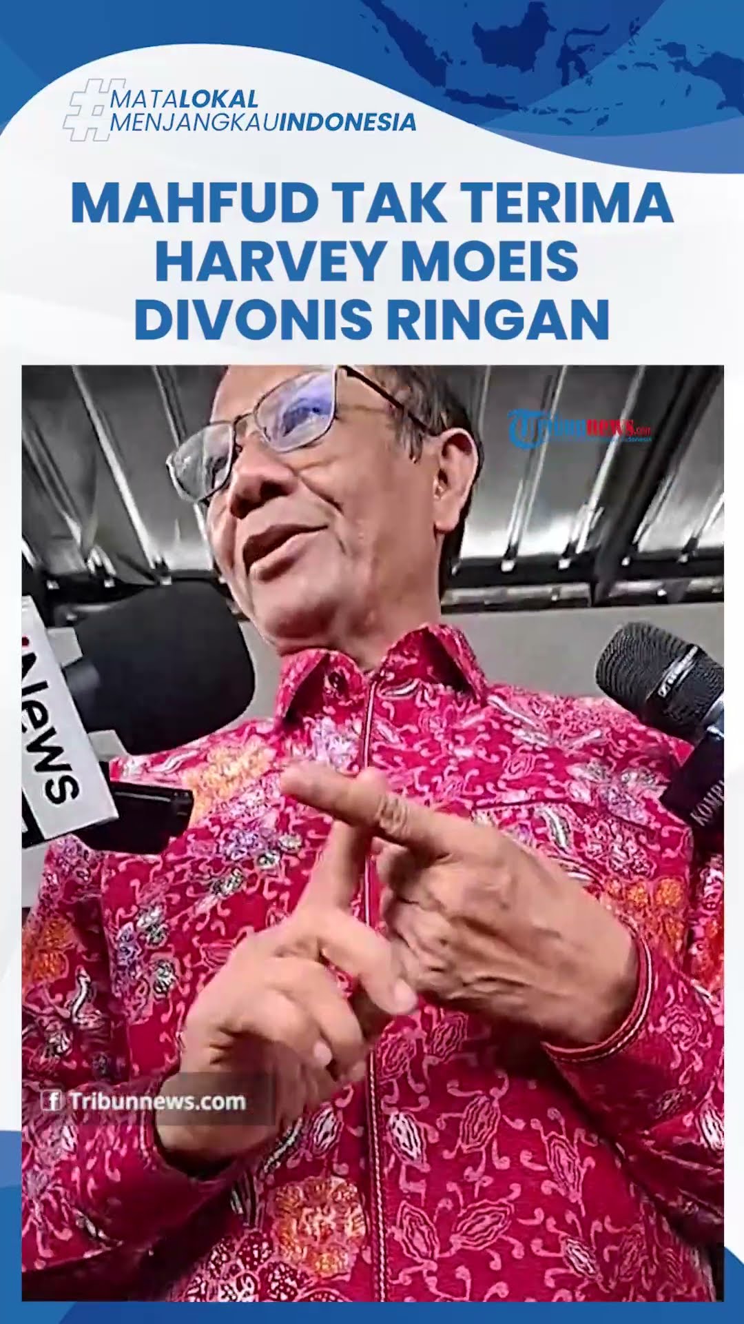 Mahfud Tak Terima Harvey Moeis Korupsi Rp 300 Triliun Divonis Ringan: Tak Logis, Cederai Keadilan