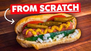 I Made a Hot Dog the Hardest Way Possible (Chicago-Style)